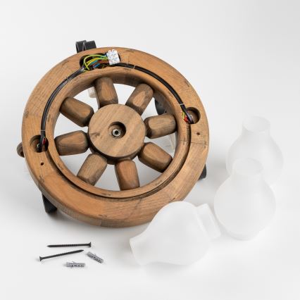 Brilagi - Applique murale ROATA APLICA 3xE14/40W/230V hêtre