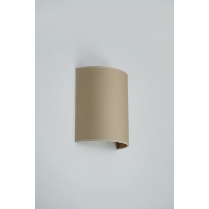 Brilagi - Applique murale SEMI 1xE27/15W/230V d. 20 cm beige