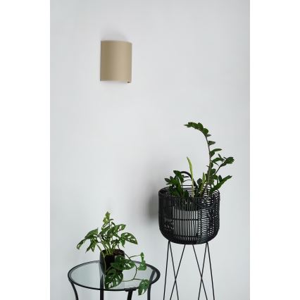 Brilagi - Applique murale SEMI 1xE27/15W/230V d. 20 cm beige