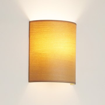 Brilagi - Applique murale SEMI 1xE27/15W/230V d. 20 cm beige