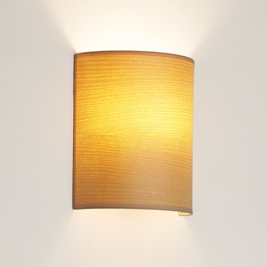 Brilagi - Applique murale SEMI 1xE27/15W/230V d. 20 cm beige