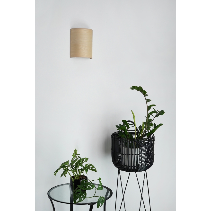 Brilagi - Applique murale SEMI 1xE27/15W/230V d. 20 cm beige
