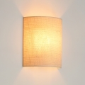 Brilagi - Applique murale SEMI 1xE27/15W/230V d. 20 cm crème