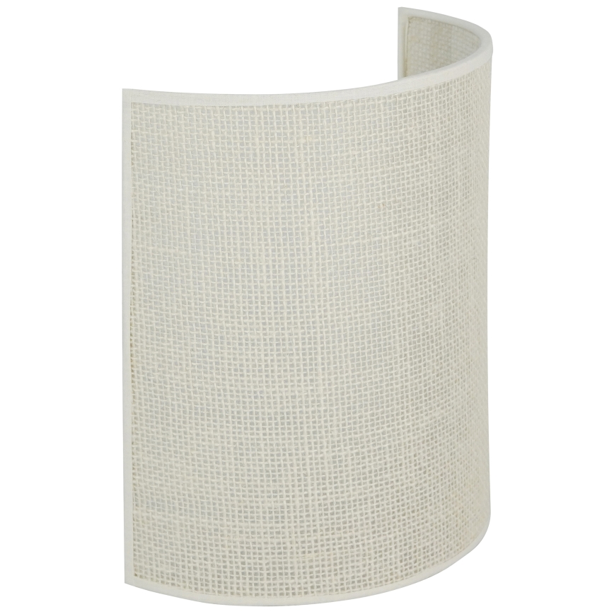 Brilagi - Applique murale SEMI 1xE27/15W/230V d. 20 cm crème