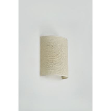 Brilagi - Applique murale SEMI 1xE27/15W/230V d. 20 cm crème