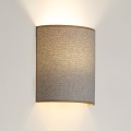 Brilagi - Applique murale SEMI 1xE27/15W/230V d. 20 cm gris clair