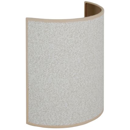 Brilagi - Applique murale SEMI 1xE27/15W/230V d. 20 cm gris clair