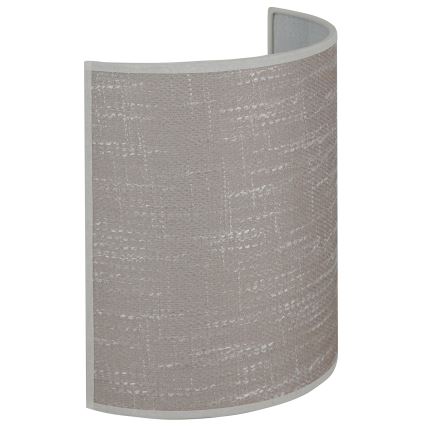 Brilagi - Applique murale SEMI 1xE27/15W/230V d. 20 cm gris foncé