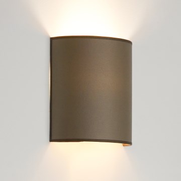 Brilagi - Applique murale SEMI 1xE27/15W/230V d. 20 cm marron