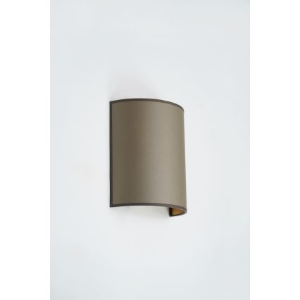 Brilagi - Applique murale SEMI 1xE27/15W/230V d. 20 cm marron