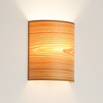 Brilagi - Applique murale SEMI 1xE27/15W/230V d. 20 cm marron