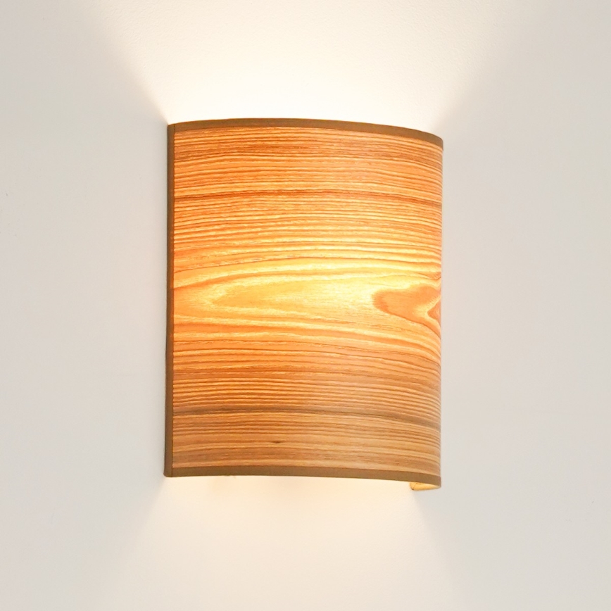 Brilagi - Applique murale SEMI 1xE27/15W/230V d. 20 cm marron
