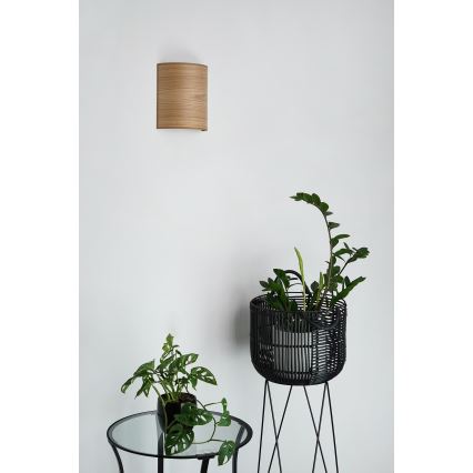 Brilagi - Applique murale SEMI 1xE27/15W/230V d. 20 cm marron