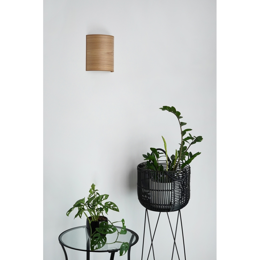 Brilagi - Applique murale SEMI 1xE27/15W/230V d. 20 cm marron