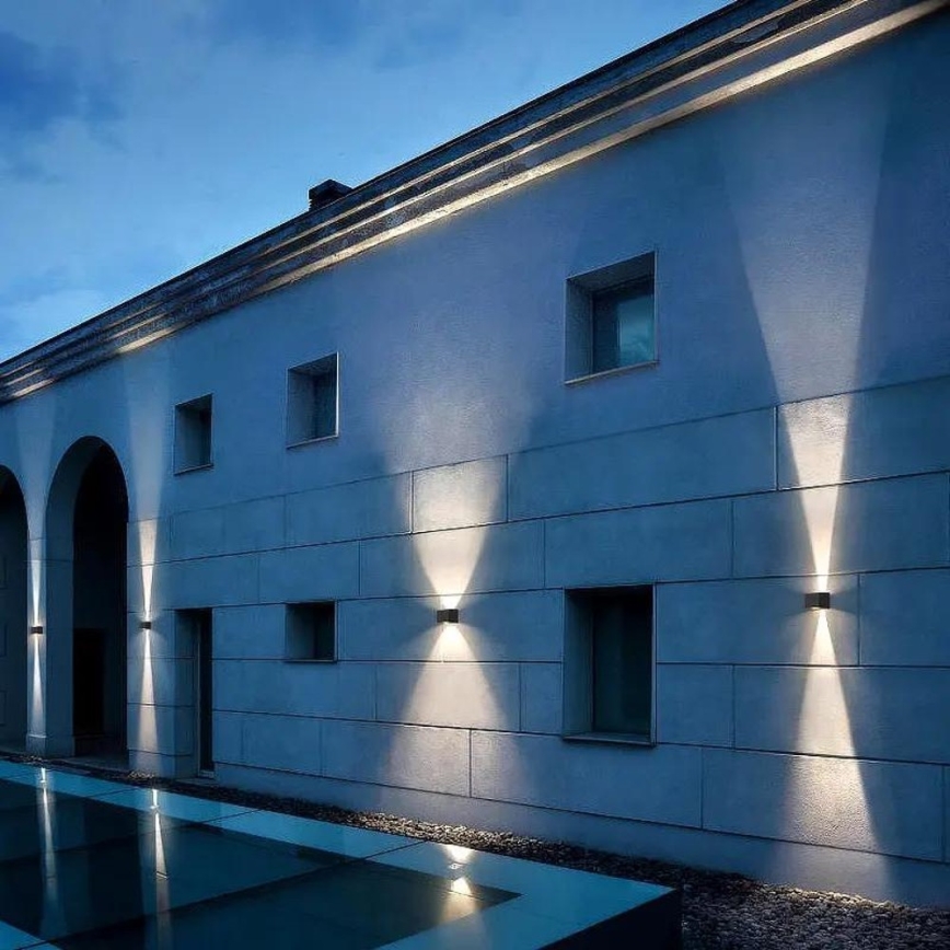 Brilagi - Applique murale solaire SOLAR CUBE LED/2W/3,2V 1300 mAh IP54