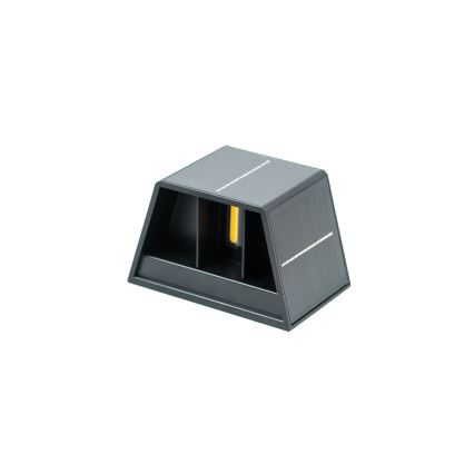 Brilagi - Applique murale solaire SOLAR CUBE LED/2W/3,2V 1300 mAh IP54