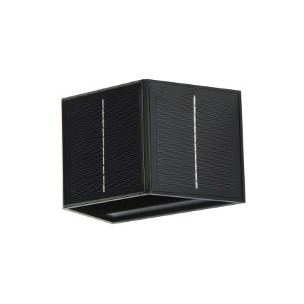 Brilagi - Applique murale solaire SOLAR CUBE LED/2W/3,2V 1300 mAh IP54