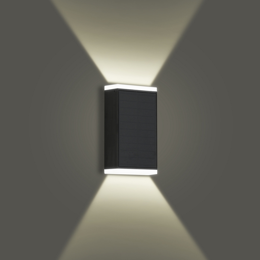 Brilagi - Applique murale solaire SOLEIL GUARD LED/2W/3,7V 2000 mAh IP45