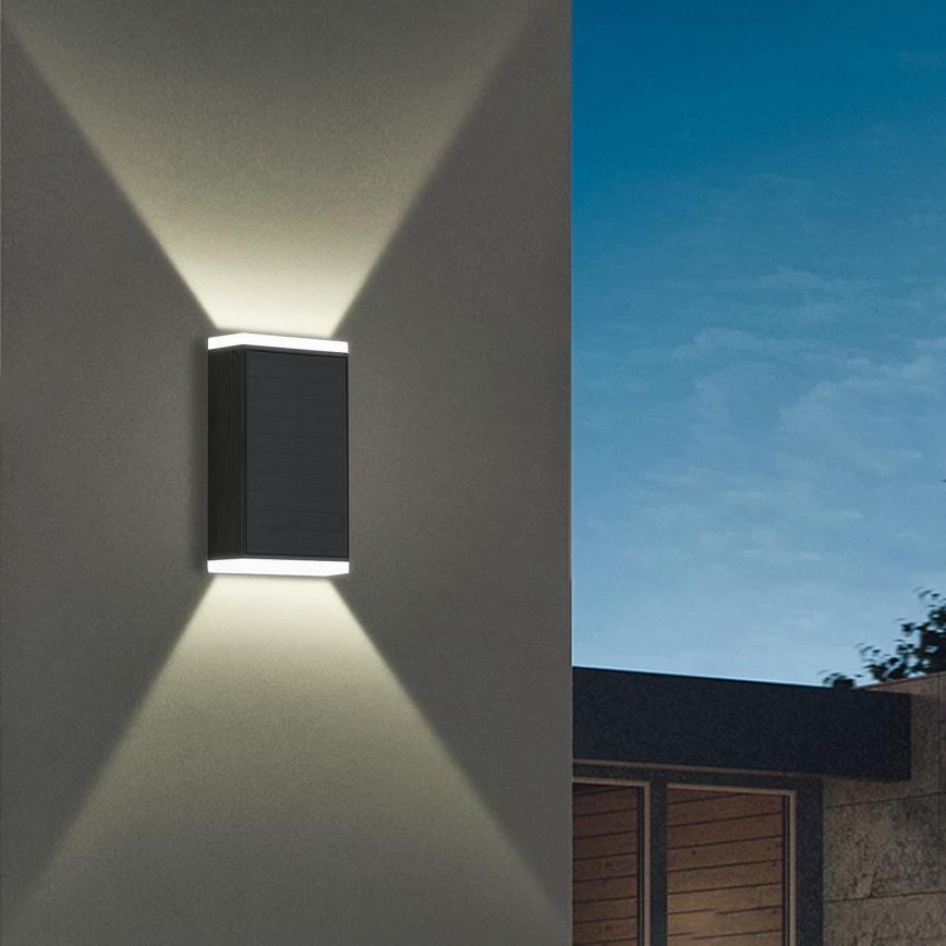Brilagi - Applique murale solaire SOLEIL GUARD LED/2W/3,7V 2000 mAh IP45