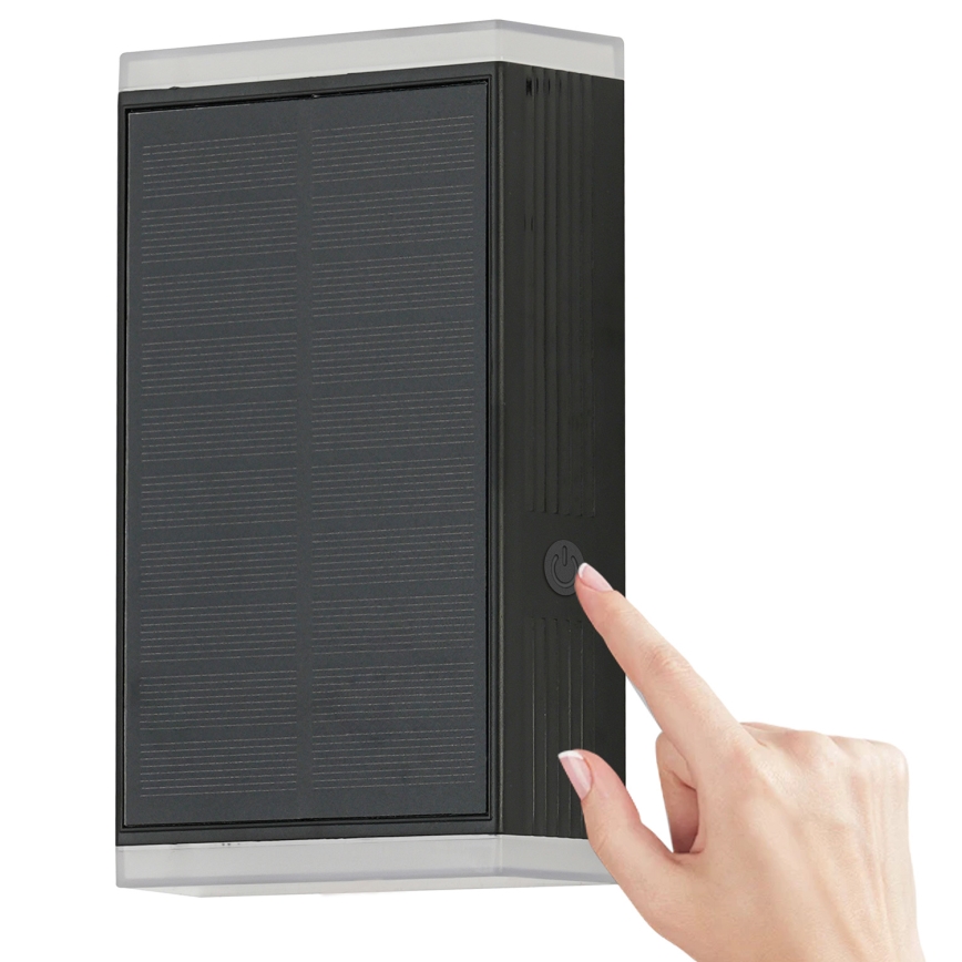 Brilagi - Applique murale solaire SOLEIL GUARD LED/2W/3,7V 2000 mAh IP45
