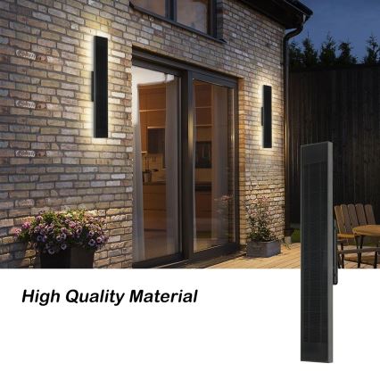Brilagi - Applique murale solaire LED dimmable SUN LED/4W/3,7V  60 cm 4000 mAh IP44