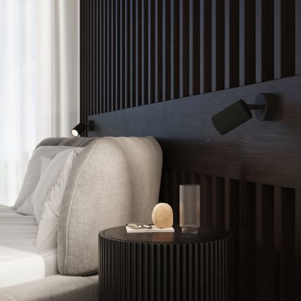 Brilagi - Applique murale spot LED CRESTO 1x GU10/10W/230V noire