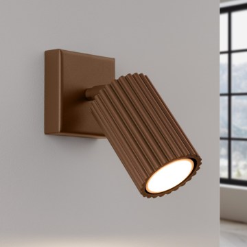 Brilagi - Applique murale spot LED CRESTO 1xGU10/10W/230V marron