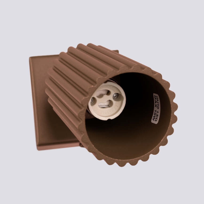 Brilagi - Applique murale spot LED CRESTO 1xGU10/10W/230V marron