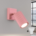 Brilagi - Applique murale spot LED CRESTO 1xGU10/10W/230V rose
