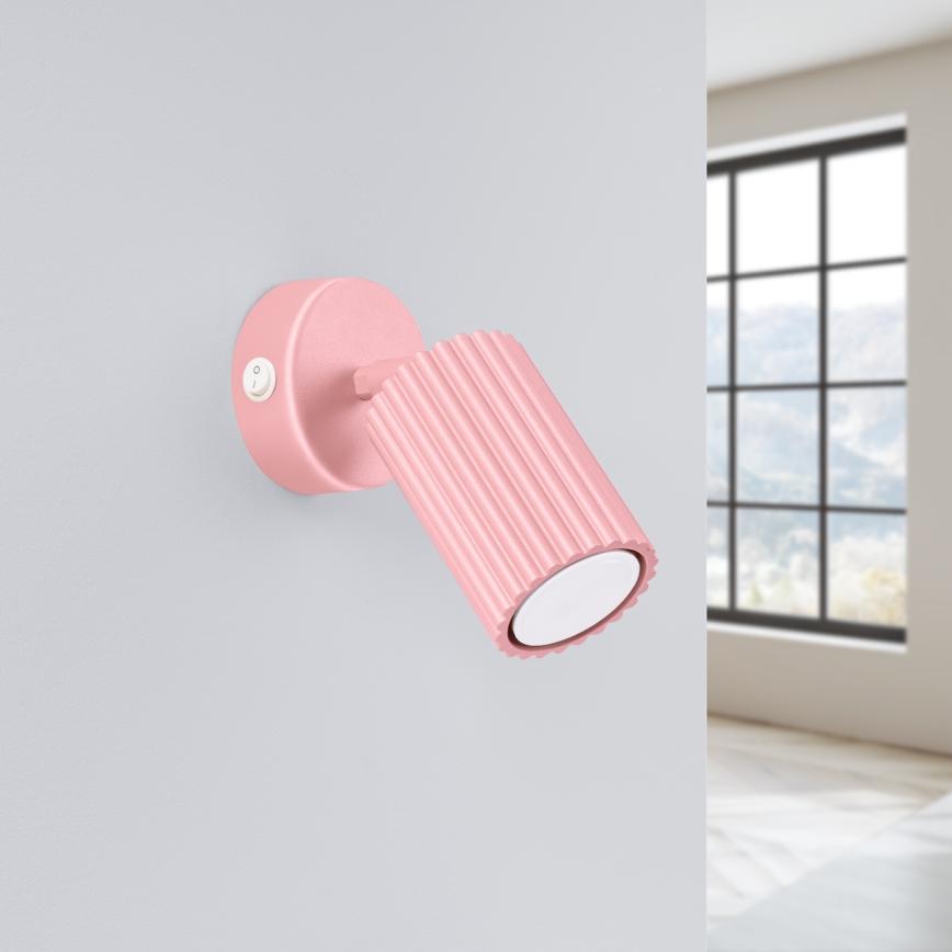 Brilagi - Applique murale spot LED CRESTO 1xGU10/10W/230V rose