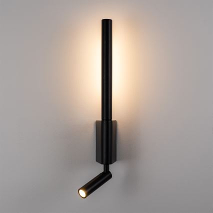 BRILAGI - Applique murale spot LED VIXON LED/3W/230V + LED/5W noire IRC 90