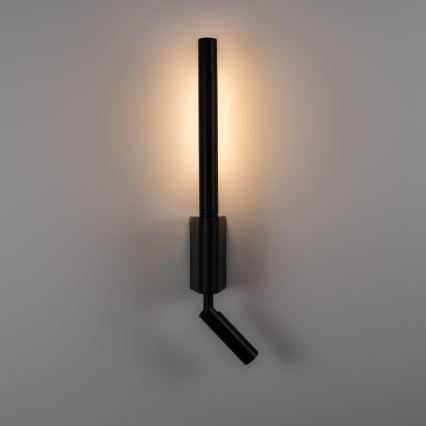 Brilagi - Applique murale spot LED VIXON LED/3W/230V + LED/5W noire IRC 90