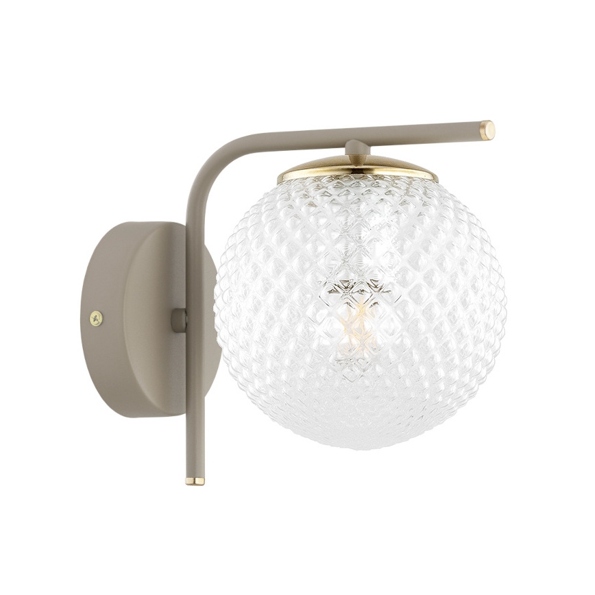 Brilagi - Applique murale STELLA 1xE27/60W/230V beige/doré