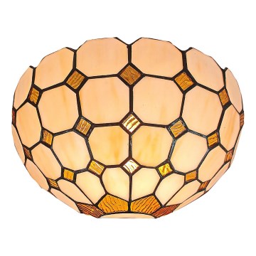 Brilagi - applique murale Tiffany en vitrail DORAN 1xE14/40W/230V