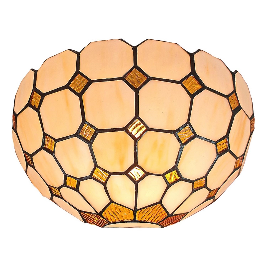 Brilagi - applique murale Tiffany en vitrail DORAN 1xE14/40W/230V