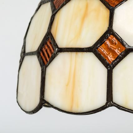 Brilagi - Applique murale Tiffany en vitrail DORAN 1xE27/40W/230V