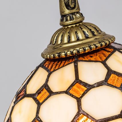 Brilagi - Applique murale Tiffany en vitrail DORAN 1xE27/40W/230V