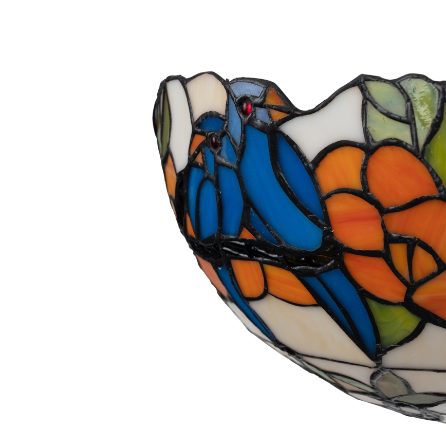 Brilagi - Applique murale Tiffany en vitrail JUNGLE 1xE14/40W/230V
