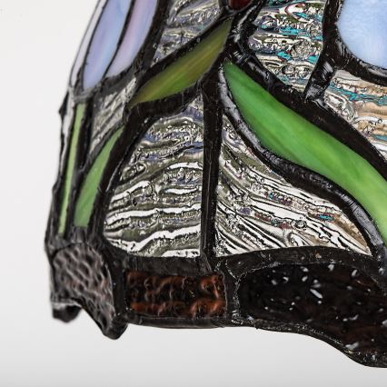 Brilagi - applique murale Tiffany en vitrail LORAS 1xE27/40W/230V