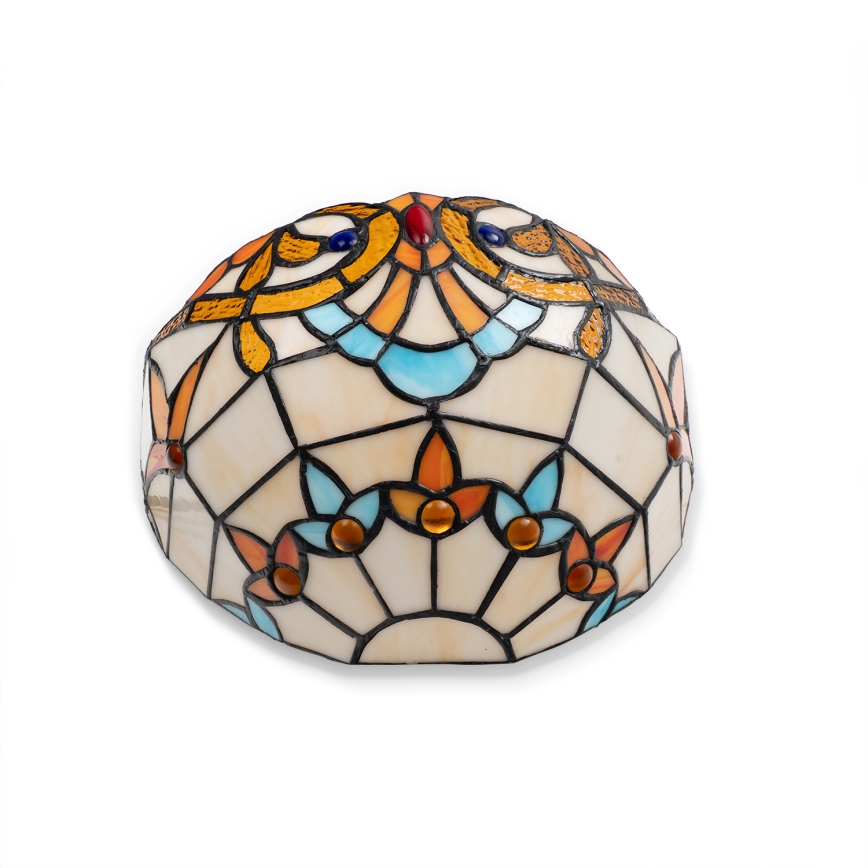 Brilagi - Applique murale Tiffany en vitrail MIRABELLA 1xE14/40W/230V
