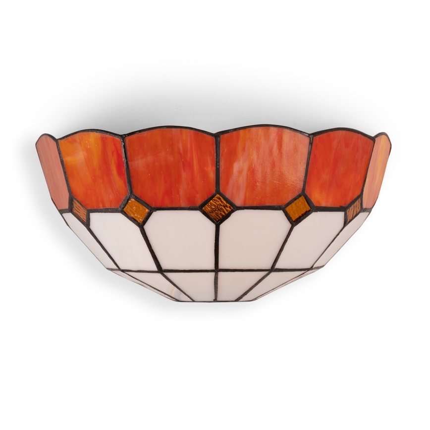 Brilagi - Applique murale Tiffany SIENNA en vitrail 1xE14/40W/230V