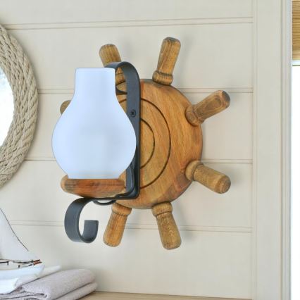 Brilagi - Applique murale TIMONA 1xE14/40W/230V hêtre