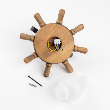 Brilagi - Applique murale TIMONA 1xE14/40W/230V hêtre