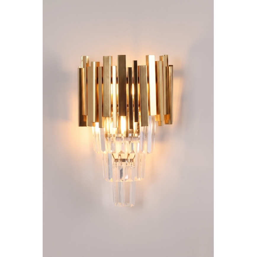 Brilagi - Applique murale VERVE 2xE14/40W/230V dorée