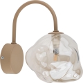 Brilagi - Applique murale VULCANO 1xG9/8W/230V beige / beige fumé