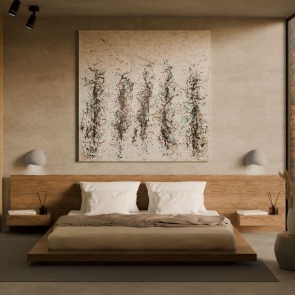 Brilagi - Applique murale WABI SABI 1xE14/40W/230V gris