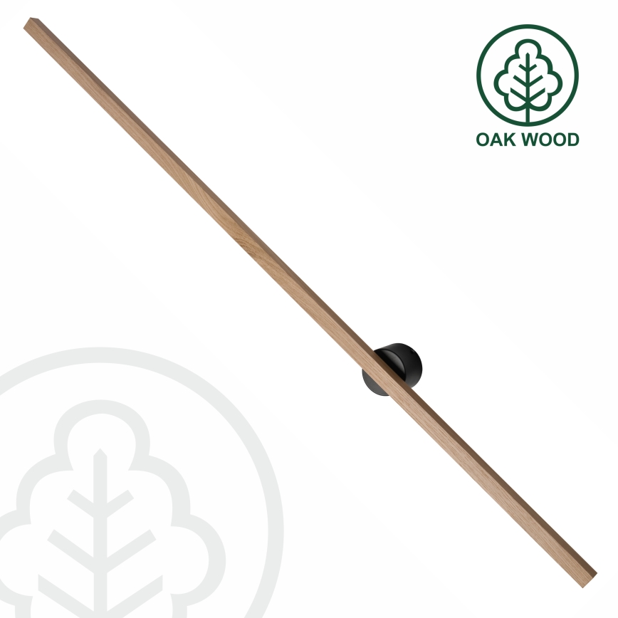 Brilagi - Applique murale WOODY LINE LED/12W/230V 120 cm chêne