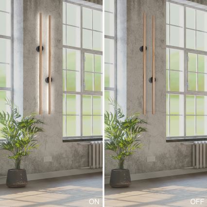 Brilagi - Applique murale WOODY LINE LED/7W/230V 4000K 60 cm chêne