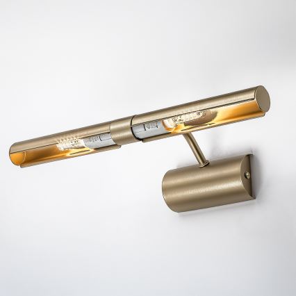 Brilagi - Applique pour tableau DANAE 2xE14/40W/230V dorée