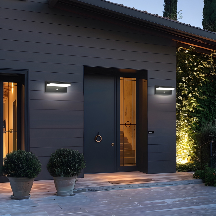 Brilagi - Applique solaire LED avec capteur SUN SENSE LED/10W/3,7V 4000 mAh IP44